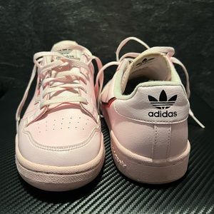 Adidas light pink sneakers